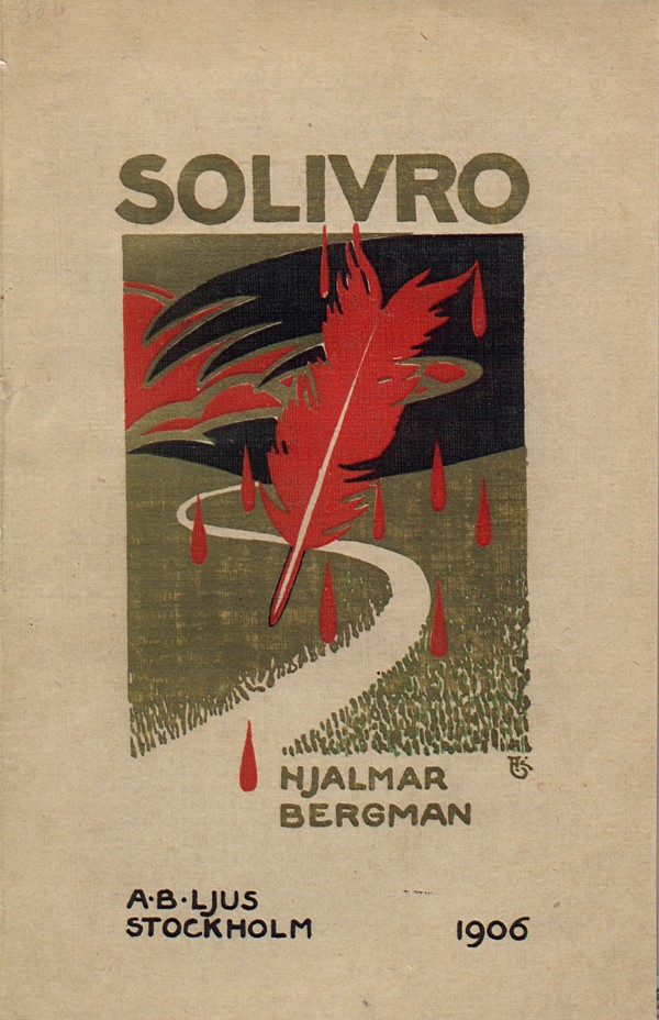Solivro. Prins av Aeretanien, roman. Bokomslag till första upplagan, 1906.